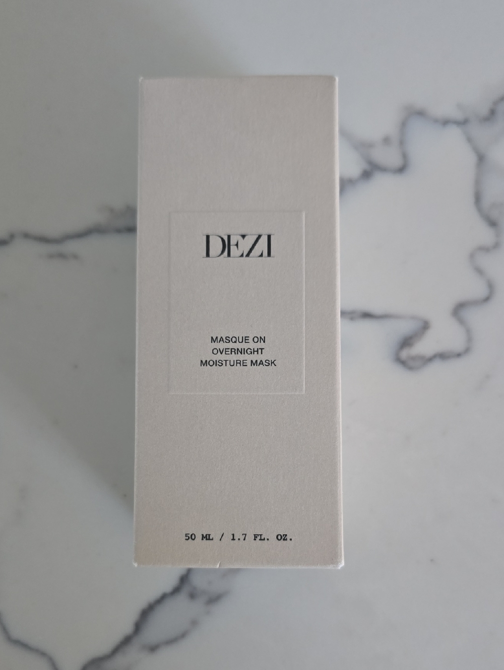DEZI Overnight Moisture Mask - Cream White